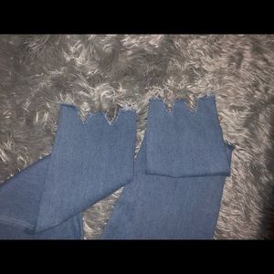 Medium wash SHEIN mom jeans